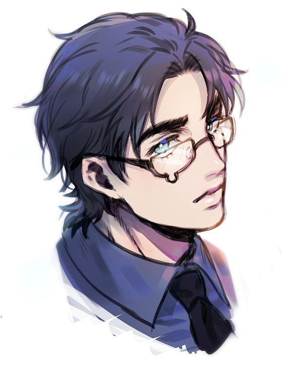 jojo的奇妙冒险眼镜近景