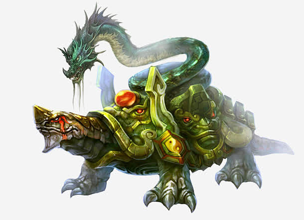 nasassa从不着急先生转采于2020-08-28 16:17:28四大神兽玄武神与兽