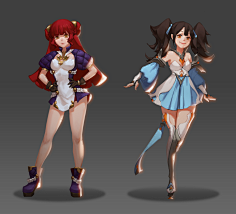 奇妙菌采集到动漫美美哒~女孩子