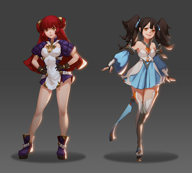 奇妙菌采集到动漫美美哒~女孩子