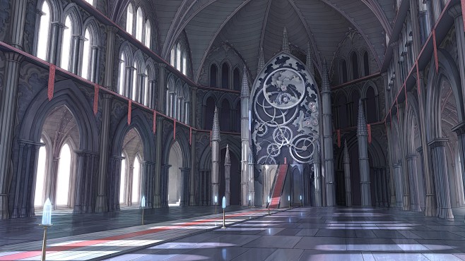 欧美二次元场景宫殿