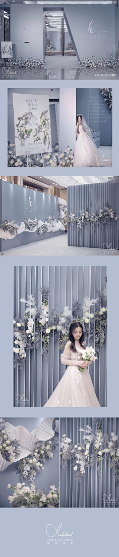 艺术家的思想采集到weddings-蓝