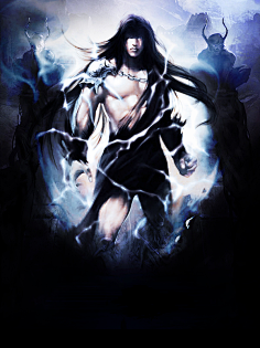 江山亦陌采集到玄幻/魔幻底图