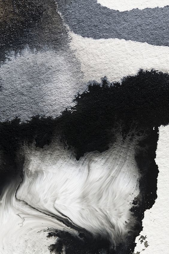 自然是最美的水墨画师自然肌理