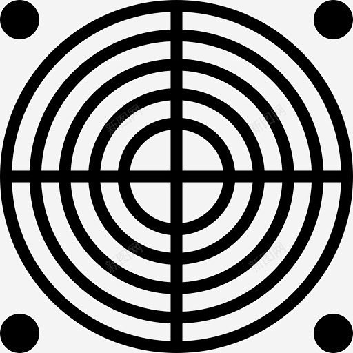 十字准线目标瞄准点图标icon标识标志ui图标设计图片免费下载页面网页