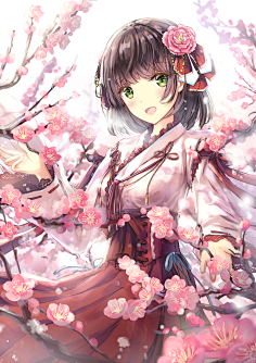 我家毛团怎么了~采集到二次元少女