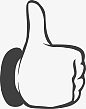 竖大拇指的手势图图标高清素材 卡通 卡通手 手 手势 手势矢量图 手指 手指图 手掌 手绘手 拳头 指示 简单的手 UI图标 设计图片 免费下载 页面网页 平面电商 创意素材