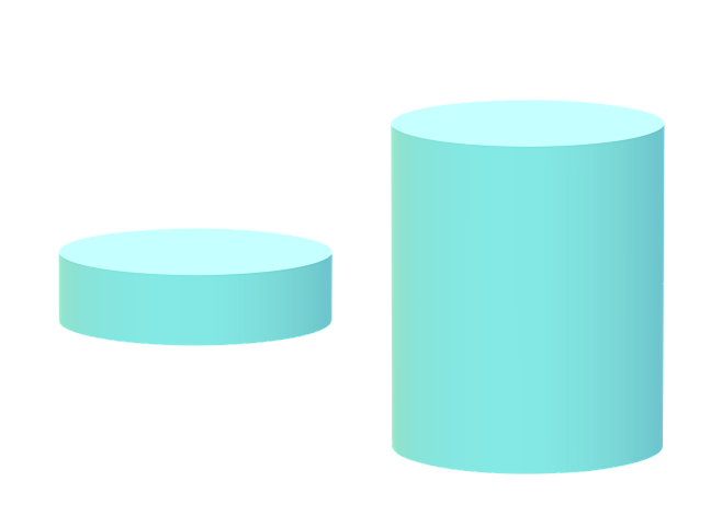 圆柱体圆柱平台