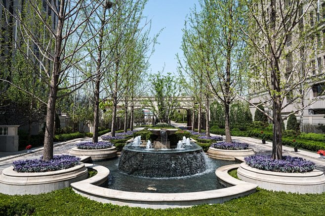 住宅轴线景观设计