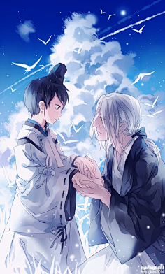 一分为二采集到二次元