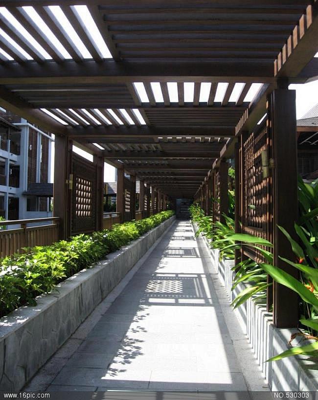 建筑走廊室外图片