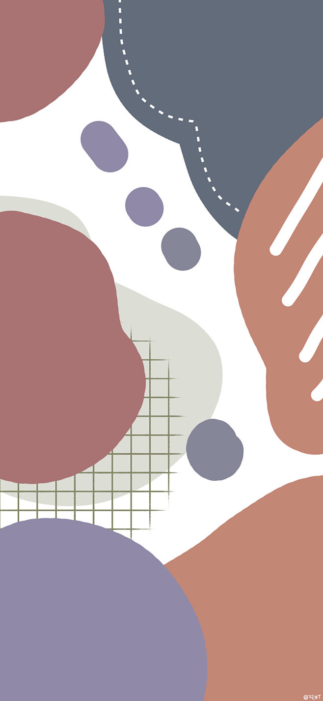 uuo陈从day-by-day转采于2021-06-15 17:16:44拼色块丨抽象画壁纸素材