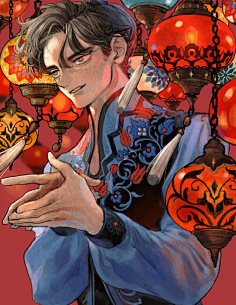黄花柳叶菜采集到插画