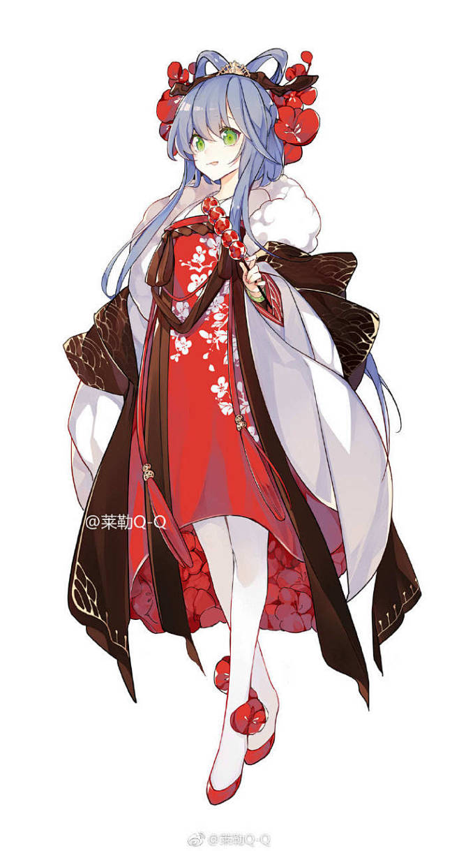 放一下之前给@换脑组 画的新年VC地址→O换