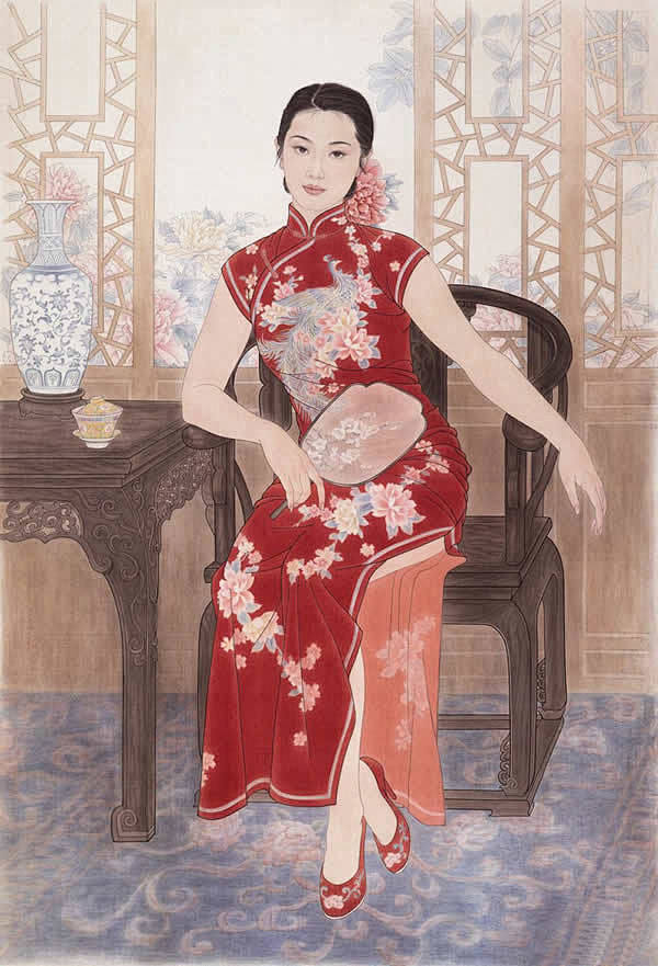 独角仙骑从独角仙骑转采于2019-02-28 16:05:02黄援朝工笔人物工笔画