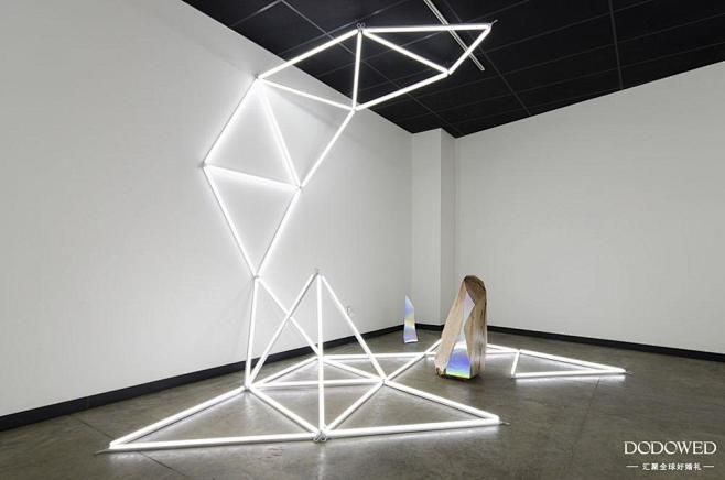 keithlemley的灯管艺术装置合集国外案例dodowed
