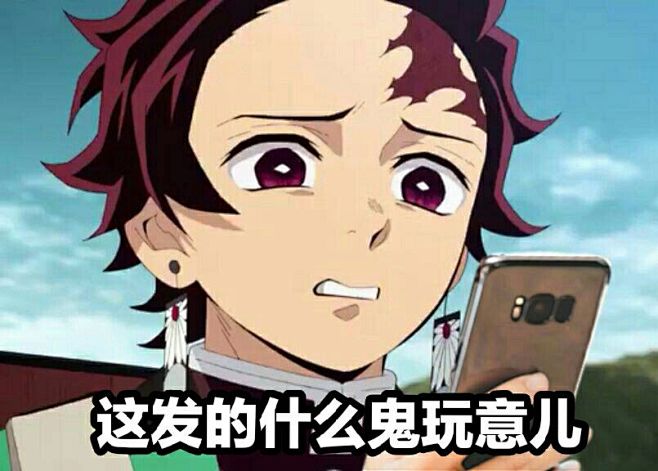 蝶蛉透从蝶蛉透转采于2019-08-08 09:56:51鬼灭之刃—沙雕图表情包蝶