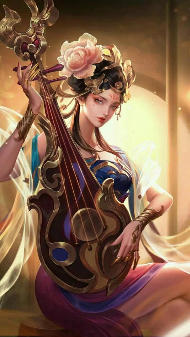 王者荣耀杨玉环霓裳曲官方海报