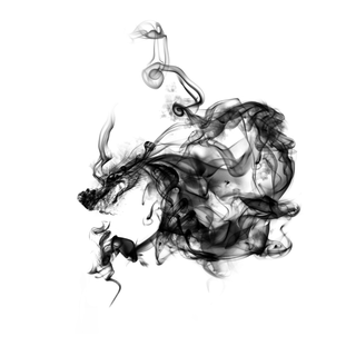 水墨龙国画飞龙中国龙纹中国风免抠png元素素材 查看来源浏览大图 1600 1600像素