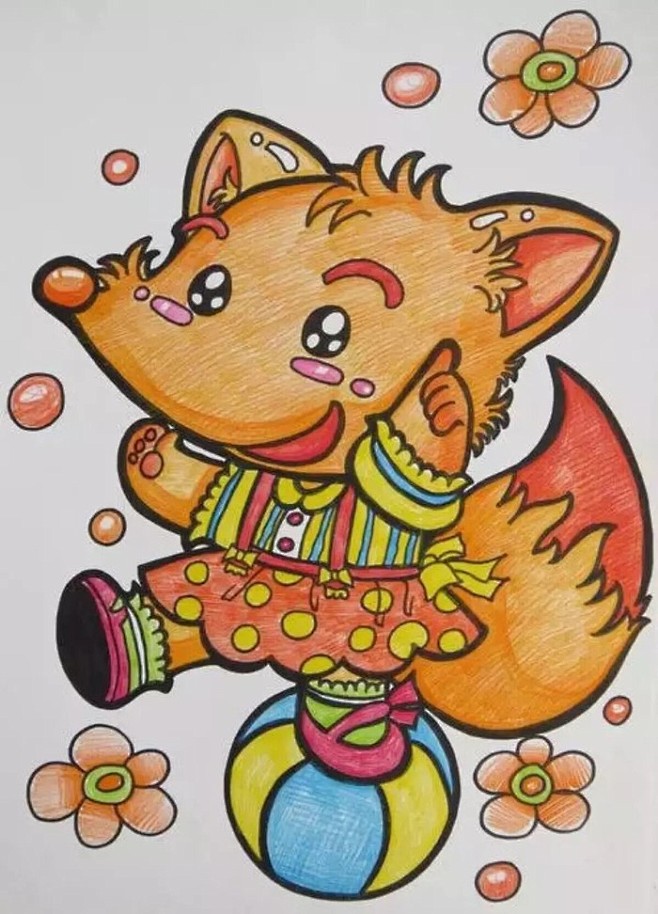 简笔画-花瓣网|陪你做生活的设计师 | 雪娃娃儿童插画绘画步骤