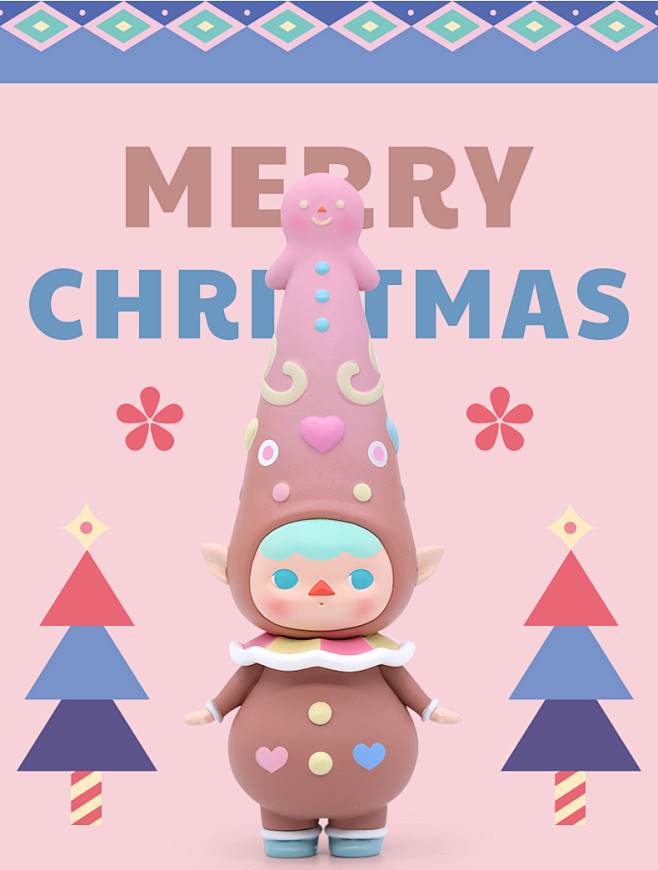 popmart泡泡玛特pucky毕奇圣诞限定礼盒系列公仔手办圣诞礼物tmallcom