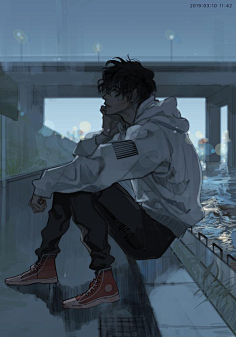 稻米不负三苏十年青春采集到#君かつてのを恐れての黑#
