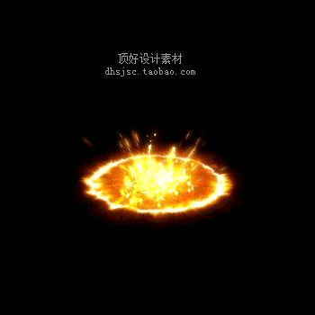 游戏技能特效序列帧序列图素材动画png火焰狼刀光轮tx132淘宝网