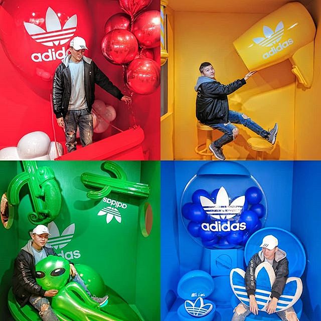 合照区-花瓣网|陪你做生活的设计师 | 头 拍照墙 创意互动 互动装置