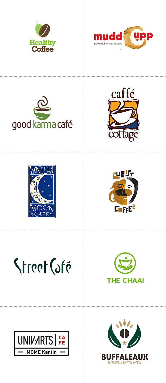 一些咖啡logo