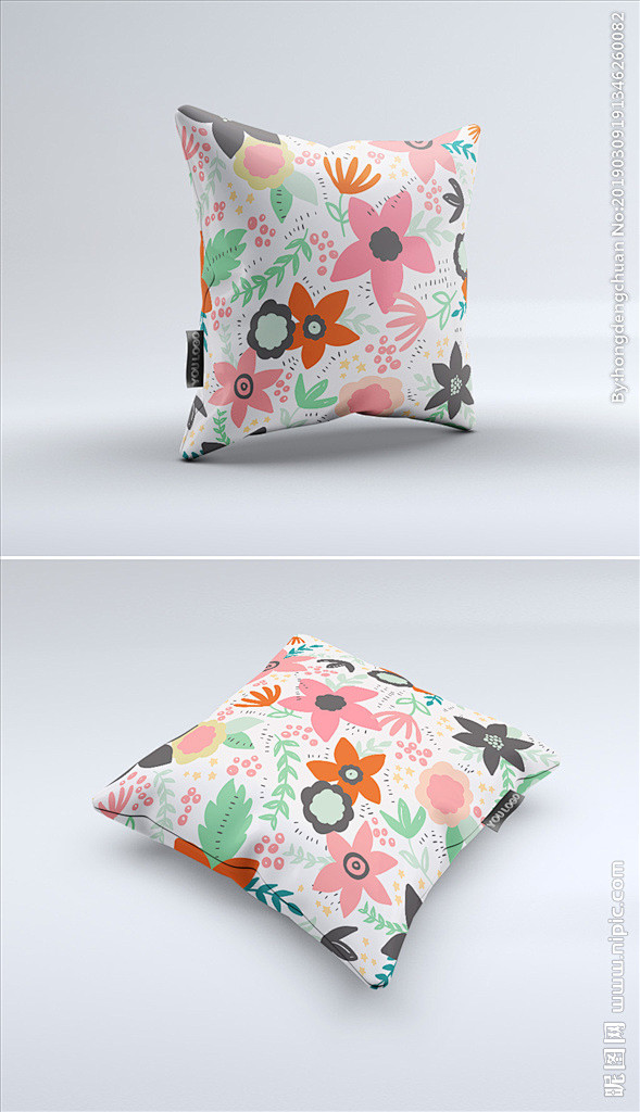 抱枕-花瓣网|陪你做生活的设计师 | 抱枕图案设计素材模板 c89-淘宝网
