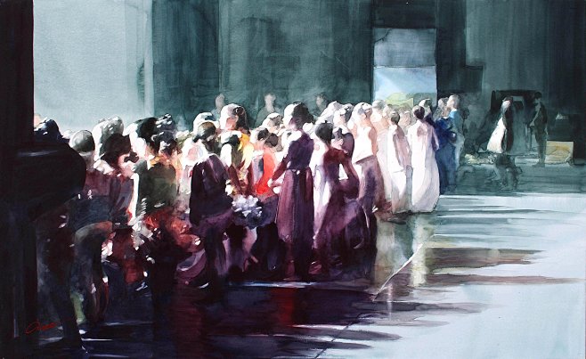 魔法集市 - 日本亚马逊 - 大人の水彩画塾 (三原