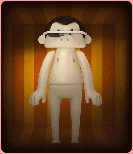 c4d动态gif风格场景模型建模设计参考图