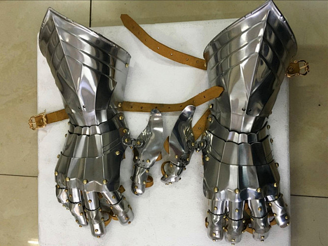 不锈钢中世纪欧洲哥特式盔甲护手-淘宝网欧式铠甲千叶雉同采自item