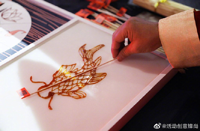 梨子汽水儿从兔啾啾啾啾转采于2020-12-01 15:21:14糖画暖场/diy梨子