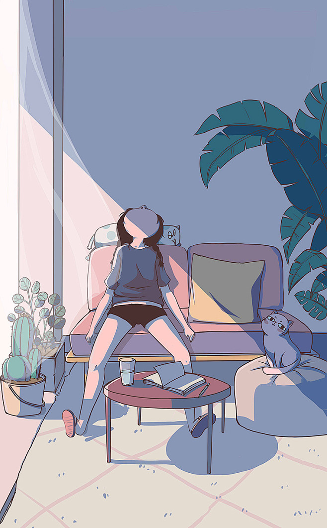 li--dou采集到扁平插画配图