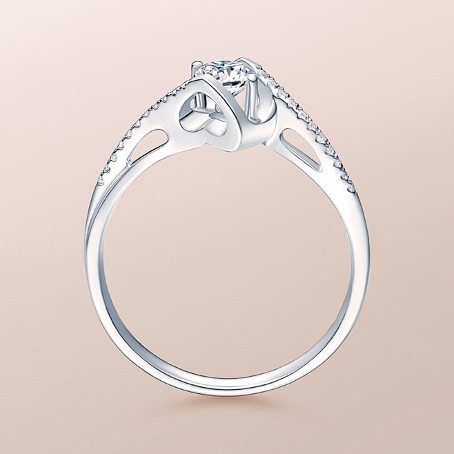 dr钻戒believe系列拥爱款求婚钻戒图片及价格dr钻戒官网