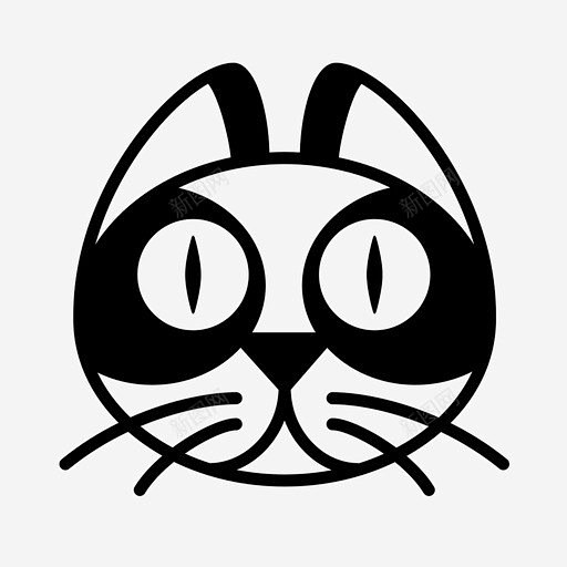 野猫icon标识标志ui图标设计图片免费下载页面网页平面电商创意素材
