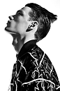 #杂志大片# Emma magazine January 2016: #Filip Hrivnak# by Branislav Simoncik. “Givenchy Muse”来自斯洛伐克的纪梵希御用男模.同时也是Versace,Calvin Klein广告面孔,2015春夏男装周Calvin Klein,Givenchy大秀开闭模特.