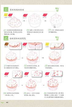 喜欢小卷子的瑟瑟采集到水彩食物