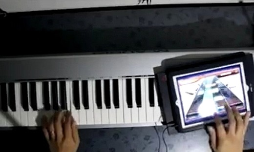 卡农摇滚版左手弹琴右手节奏大师 | 笑味集 #笑