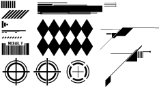 爽爽的yu~采集到科幻标志