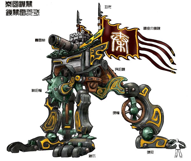 谁能告诉我哪里能找到轩辕剑中所有的机关兽的图片看图轩辕剑吧百度