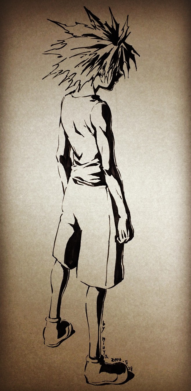 【图楼】全职猎人重制版原画师--梁博雅推图楼