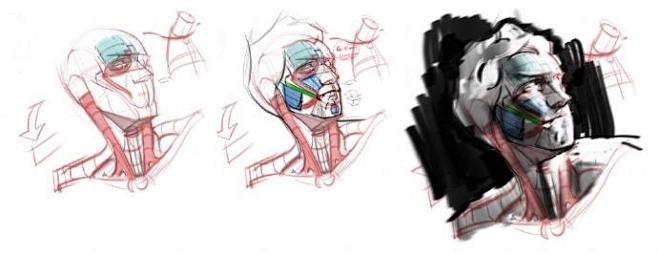 mpton的头部结构设计。从实用易理解的角度分