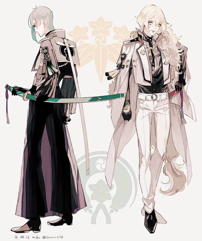 髭切膝丸刀剣乱舞pixivid60750369