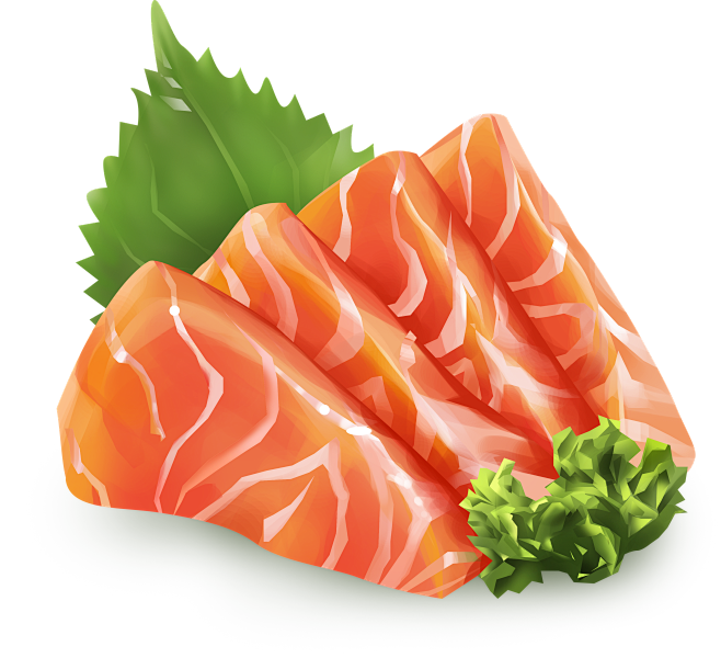 三文鱼食物图标