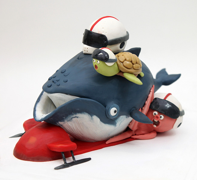 bobsledbobsled20cmx20cmx25cmyear2015materialjoviclaycolorclay