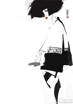 THE-BEES采集到素描/速写 and 服装线稿