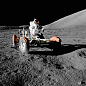 月亮车辆, 宇航员, 太空旅行, 月亮越野车, 月球火星车, 阿波罗 17