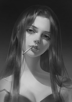 想啥呢你采集到绘画